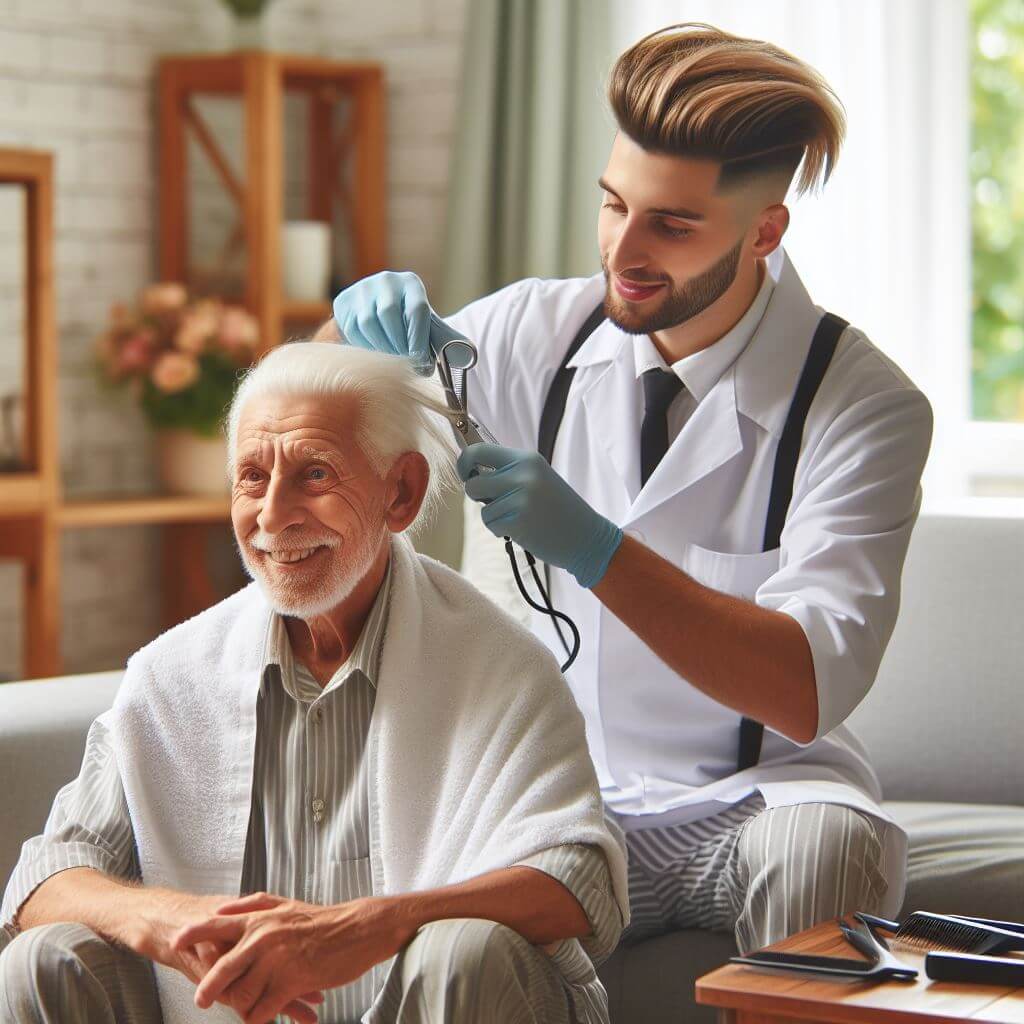 高齢者出張調髪サービス